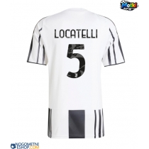 Moški Nogometni dresi Juventus Manuel Locatelli #5 Domači 2025-26 Kratek Rokav